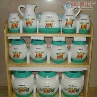 批發(fā)雙色釉密封罐套具 融合實用與藝術(shù)的日用陶瓷精品